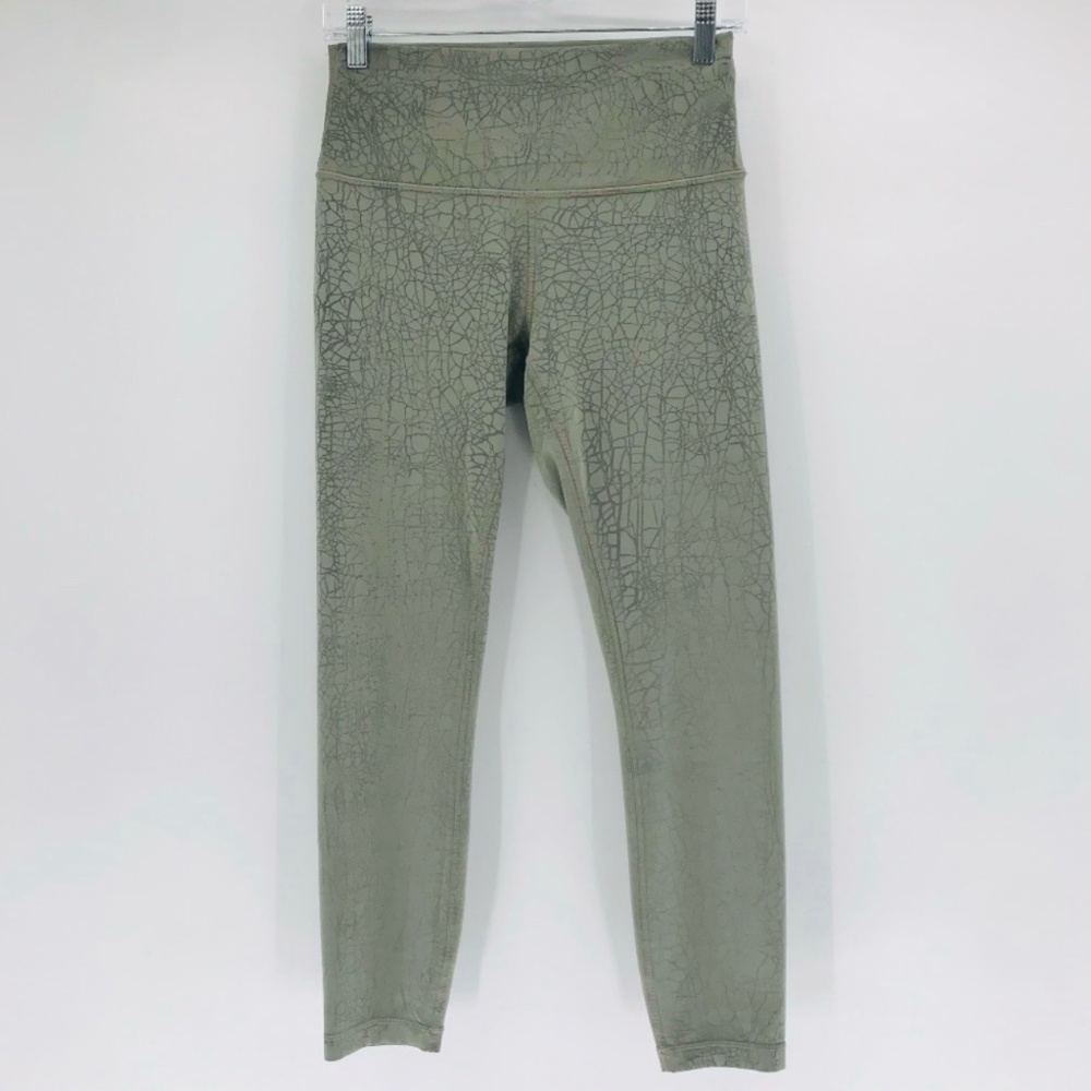 Lululemon Wunder Under High Rise Leggings Size 8